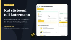 Tekstiilipesuri uus broneerimissüsteem ja aus järelvaade süsteemi tõrgetele.